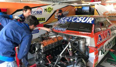 Castellano también rompió motor en Rafaela