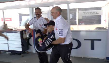 La despedida de Peugeot a Facundo Chapur