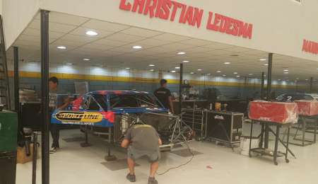 Los trabajos en el taller de los Chevrolet de Ledesma y Urcera