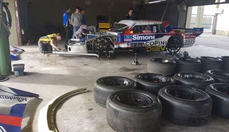 Santero ya gira con el Ford en La Plata