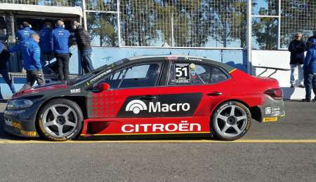 Urcera arrancó rápido con el Citröen en Rafaela