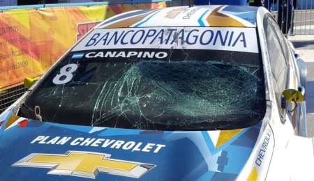 La experiencia de Canapino de ir a 300 kilómetros sin visibilidad