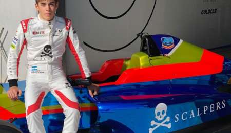 Colapinto empezó con el pie derecho en España