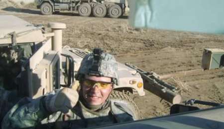 Estuvo en la guerra de Irak y ahora corre en argentina