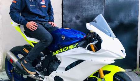 Peleará el campeonato con equipo y moto nueva