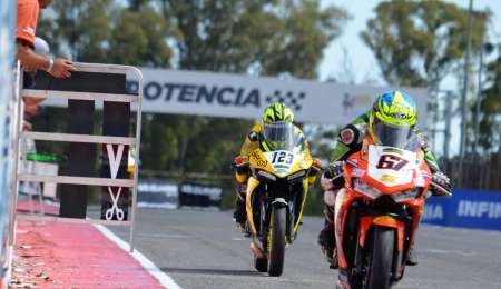 El jueves confirmó que corría y el domingo ganó