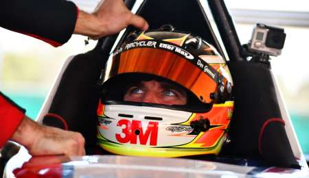 Mariano Werner volvió a la actividad arriba de un Fórmula 2.0 Renault