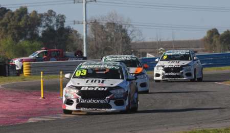 Christian Romero festejó en la segunda carrera de la Fiat Competizione