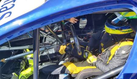 Ayrton Chorne probó y confirmó su debut en el TC2000