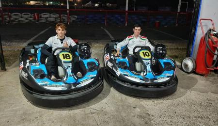 Los simracers probaron para el debut en Pro Karting Series