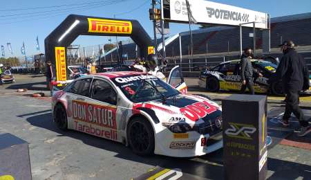 Martín Farfala con la pole en el TR Junior