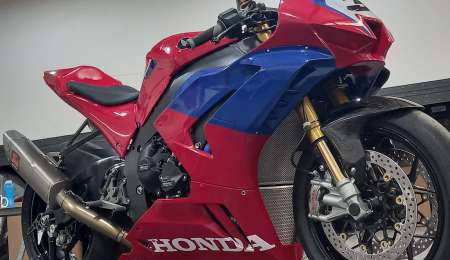 Honda puso en pista por primera vez la nueva CBR1000 RR SP