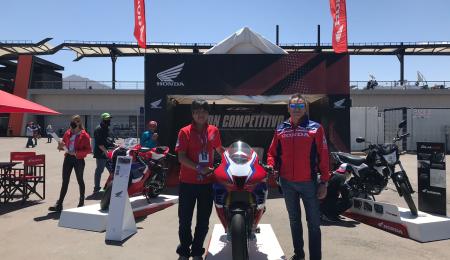 Honda Argentina también tuvo su lugar en el WorldSBK 
