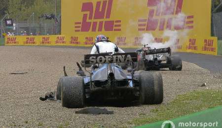 Williams en problemas por el accidente de Russell