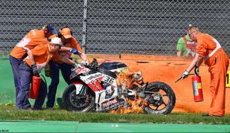 WorldSBK: abandono de Tati Mercado en el GP de Holanda