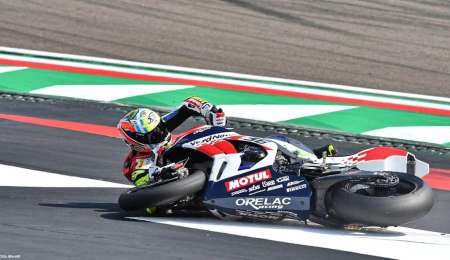 Dos argentinos en las practicas del WorldSBK en Imola