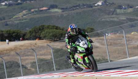 Terrible palo de Razgatlioglu en el sacacorchos de Laguna Seca