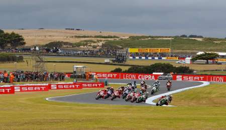 WorldSBK: Marco Melandri gana la carrera de apertura en Phillip Island