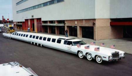 La limusina más grande del mundo 