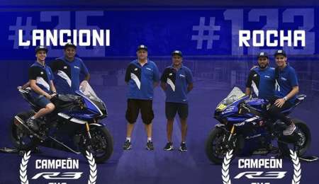 Yamaha presentó sus pilotos de 600 SuperSport