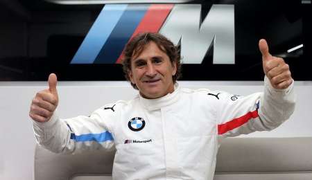 Zanardi probó los controles manuales del BMW para su debut en DTM