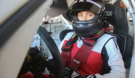 Ianina Zanazzi y el primer contacto en pista con el auto