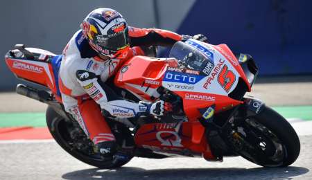 Zarco dominó el viernes de MotoGP en Austria