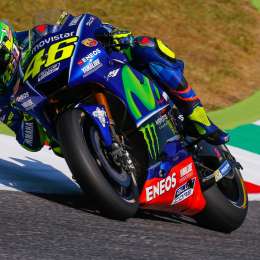 Apareció Valentino Rossi
