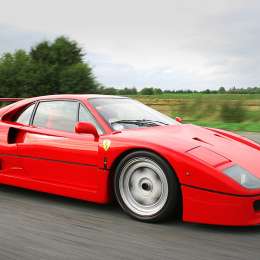 Así sería la Ferrari F40 en la actualidad
