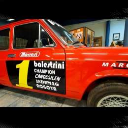 Construyen una réplica del único auto campeón del “Pato” Morresi