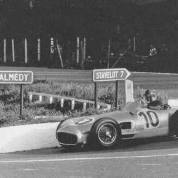 Hace 65 años Fangio dibujaba en el viejo Spa