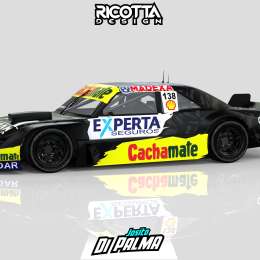 Di Palma mostró el auto y ya lo puso en pista