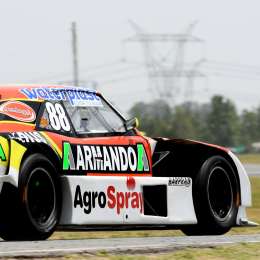 Vázquez lideró los tiempos del TC Pista