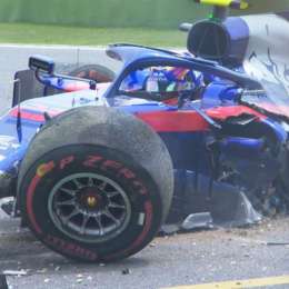 Tremendo accidente de Albon en China