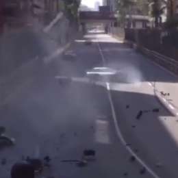 Tremendo accidente en Macao