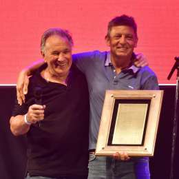 Ortelli tuvo su homenaje en Balcarce