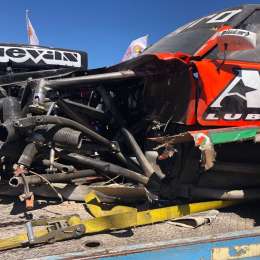 ¿Cómo está la Dodge de Castellano tras el golpe?