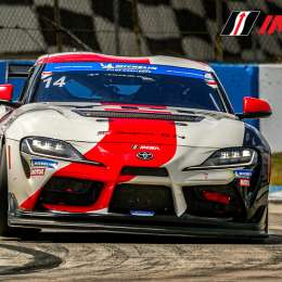 Podio de Jakos en Sebring