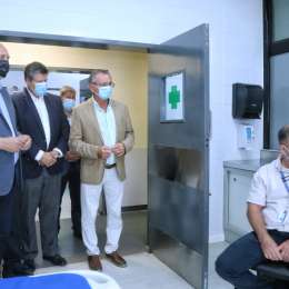 Vacunatorio oficial en General Motors