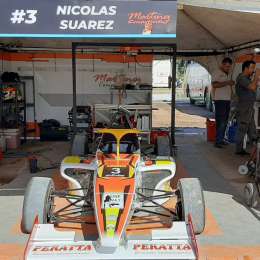 Suárez se quedó con el segundo entrenamiento