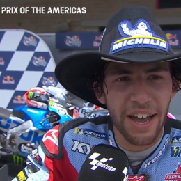 Bastianini: "Ahora quiero una hamburguesa"