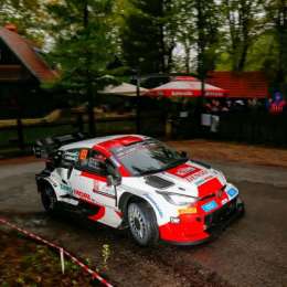 Kalle Rovanpera es líder en el Rally de Croacia