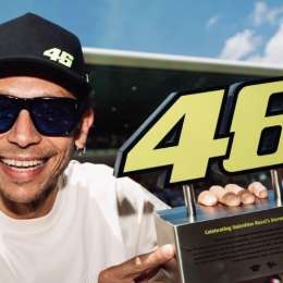 MotoGP retiró el 46 de Valentino Rossi
