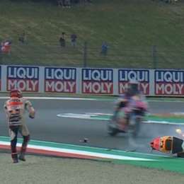 Mirá la impresionante caída de Márquez