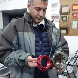 Tuerca central para la llanta de TC