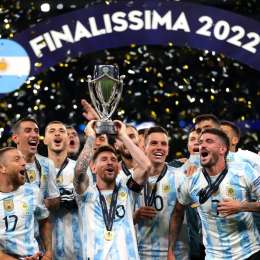 La Selección Argentina se quedó con la Finalissima