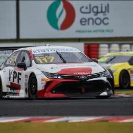 Matías Rossi clasificó sexto en Velopark