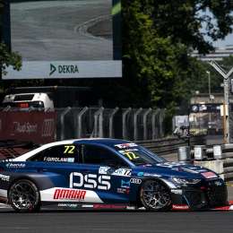 Podio de Franco Girolami en Norisring