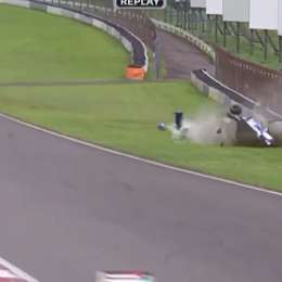 VIDEO: tremendo accidente de Fenestraz, lo trasladaron en helicóptero