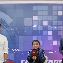 Francesca Lyardet, la niña de 8 años que corre en karting y se hizo viral